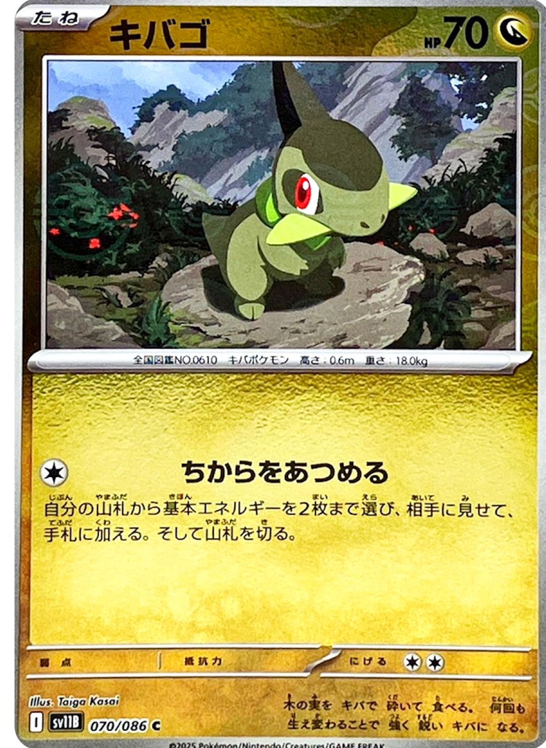 Japanese Black Bolt Axew [Poke-Ball] Pokémon card